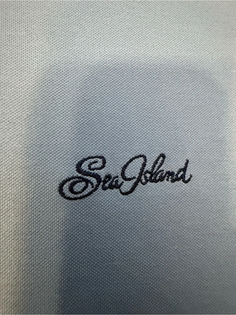 RLX Ralph Lauren Sea Island Polo Shirt Men L Light Blue Golf Stretch Performance